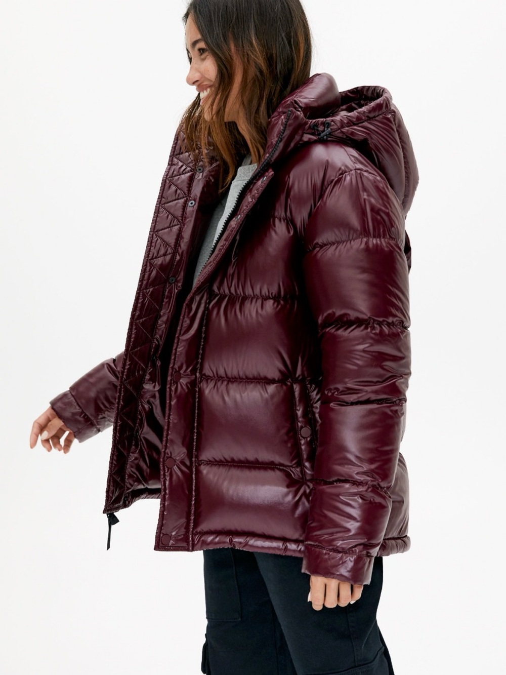 Aritzia Super Puff High Gloss